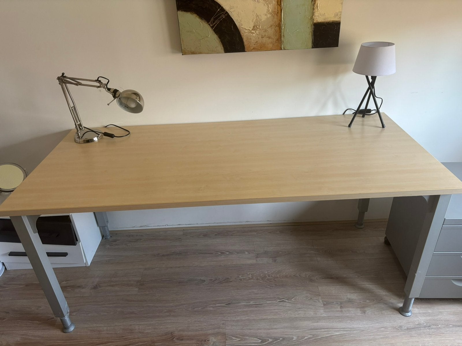 Verstelbaar bureau, Ophalen, Zo goed als nieuw