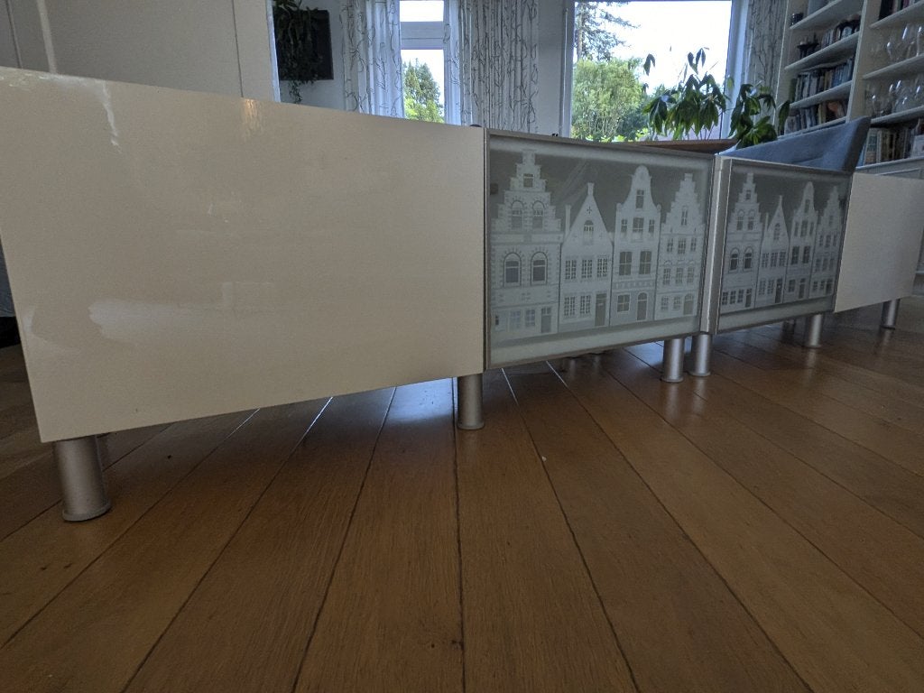 Besta tv kast, Ophalen, Gebruikt, 200 cm of meer, Minder dan 100 cm