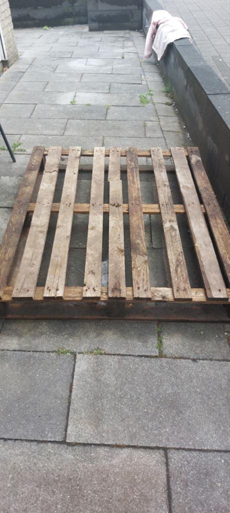 Houten pallet, Ophalen of Verzenden, Minder dan 200 cm, Pallet