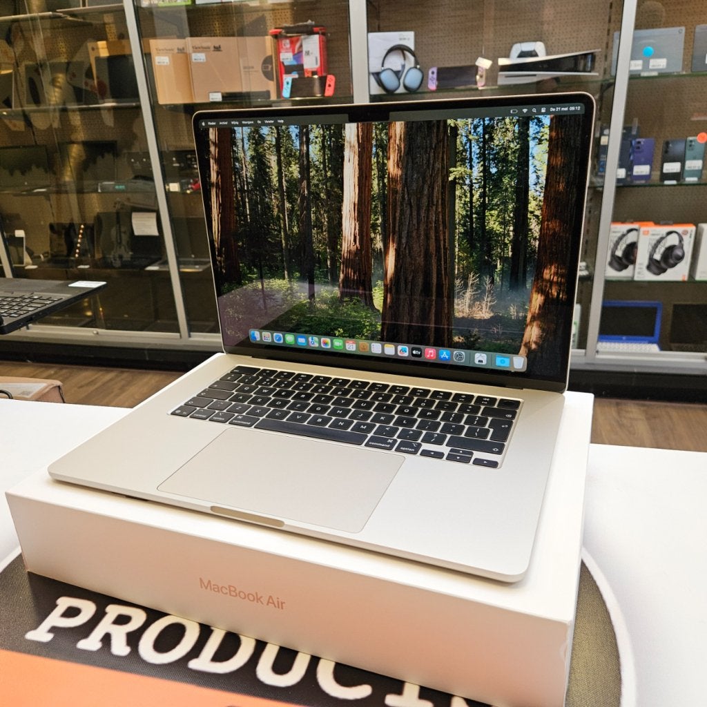 Macbook Air 2025 M4 - 15 - 16GB - 256GB - Accu 100% cycli 4, Apple, Zo goed als nieuw, Support@apple.com, One Apple Park Way
Cupertino, CA 95014
United States