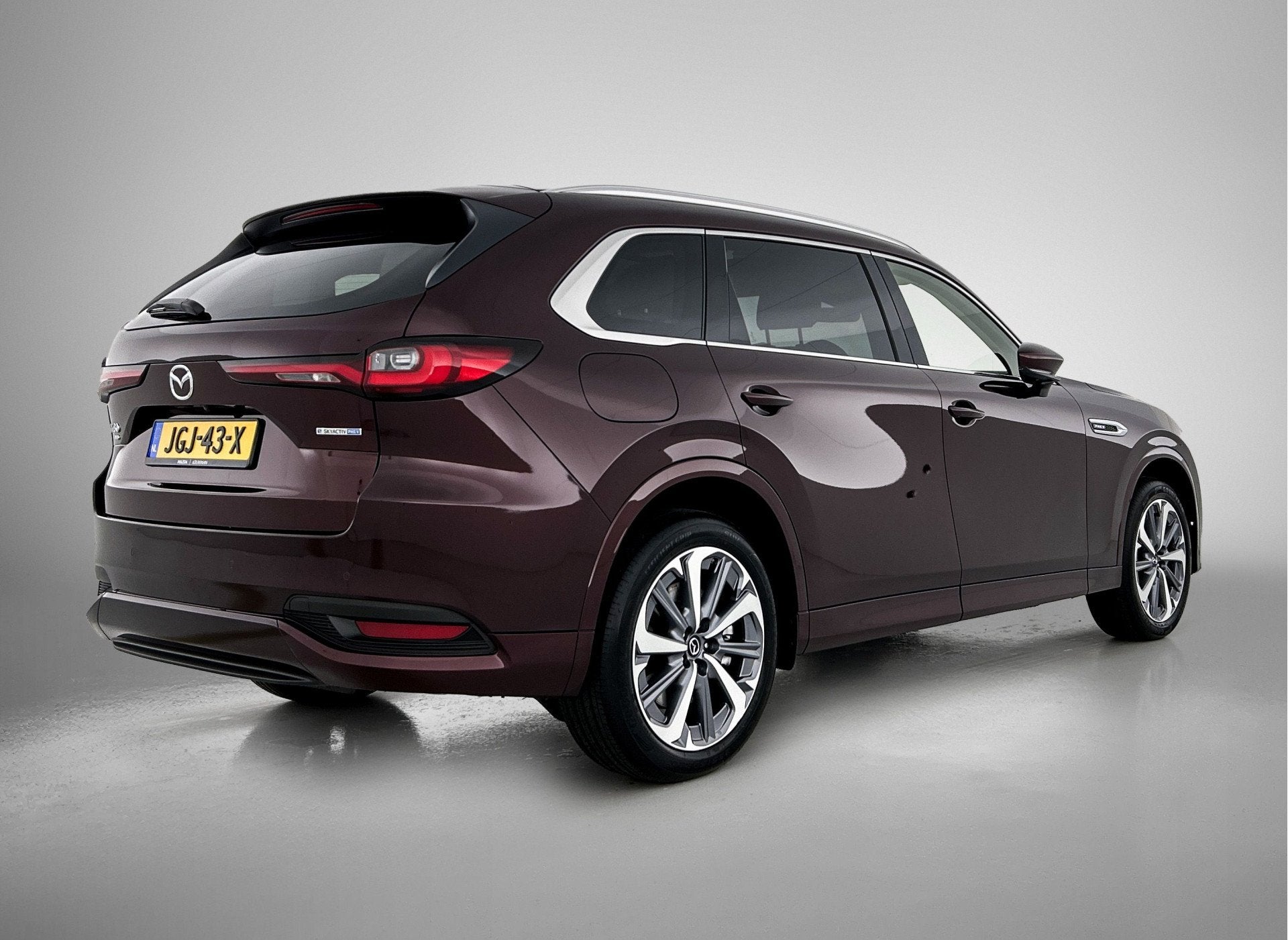 Mazda CX-80 2.5 e-SkyActiv PHEV Takumi Plus 6p Company car |, Auto's, Mazda, Automaat, 12 maanden, 4 cilinders, CX-80