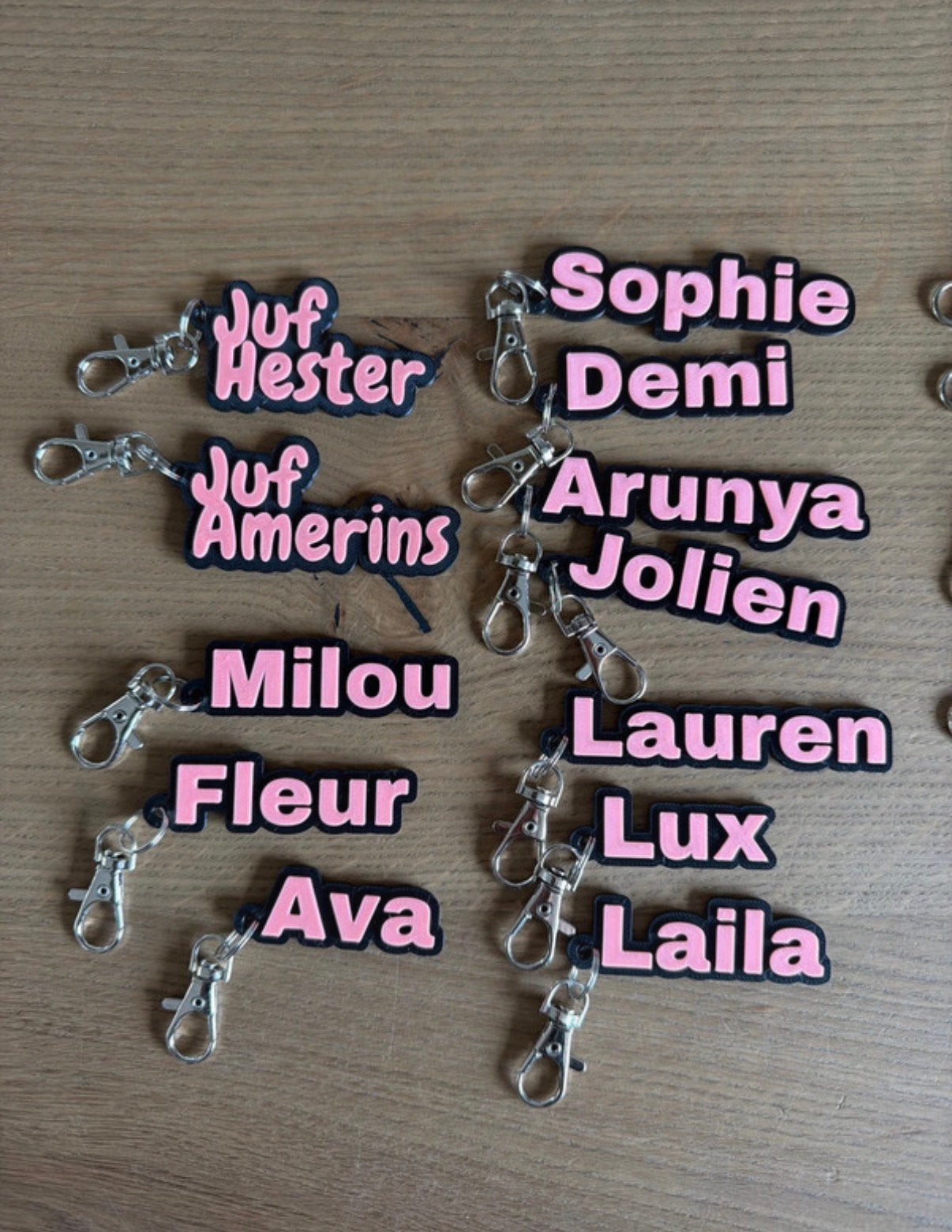 Traktatie naam sleutelhangers, Verzamelen, Sleutelhangers, Nieuw, Ophalen of Verzenden