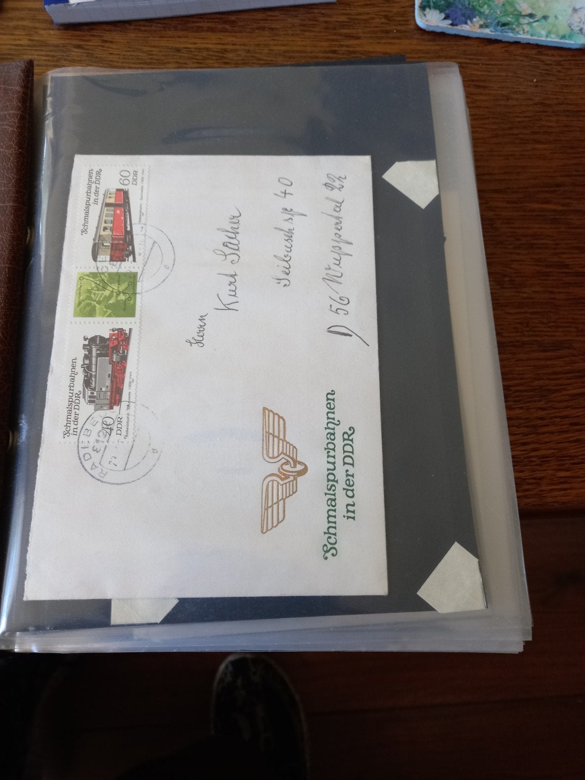 Mapje met postwaardestukken uit Duitsland, Postzegels en Munten, Ophalen of Verzenden