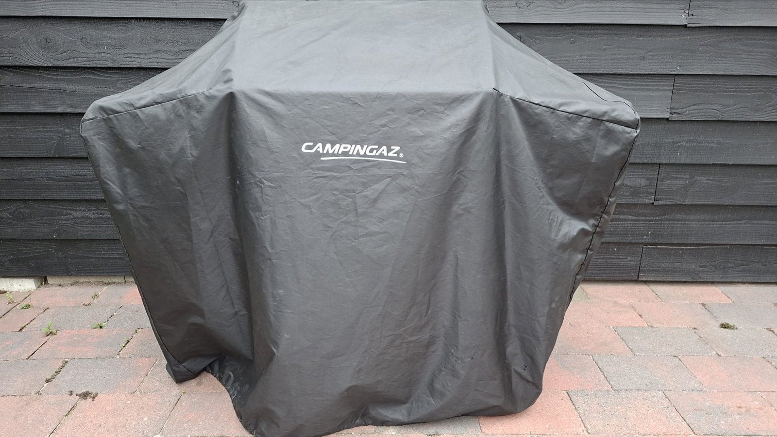 Campingaz Gasbarbecue met zijbrander en hoes, Ophalen, Gebruikt