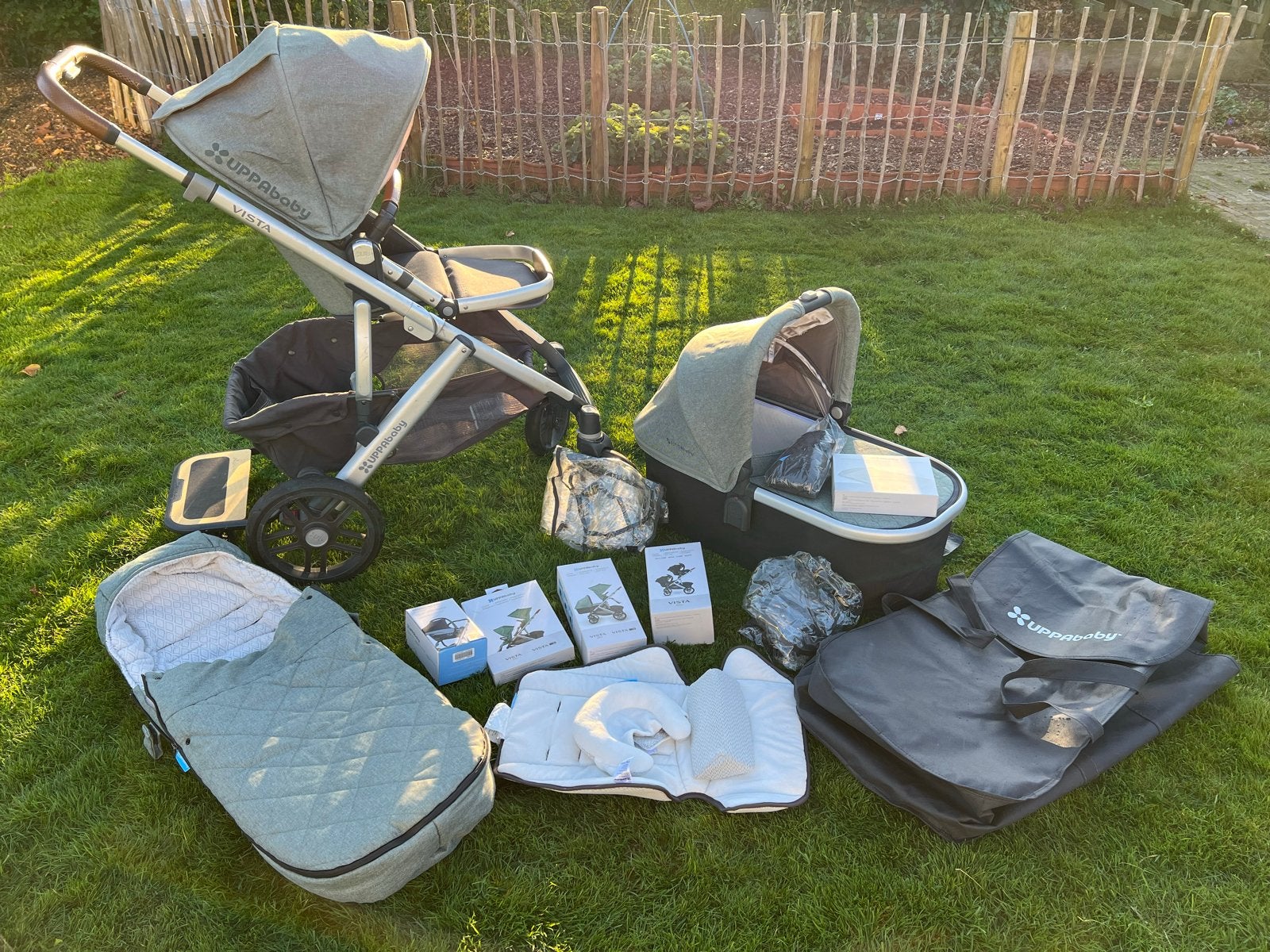 UPPAbaby Vista V2 kinderwagen met veel accessoires, Kinderen en Baby's, Kinderwagens en Combinaties, Ophalen, Gebruikt, Maxi-Cosi