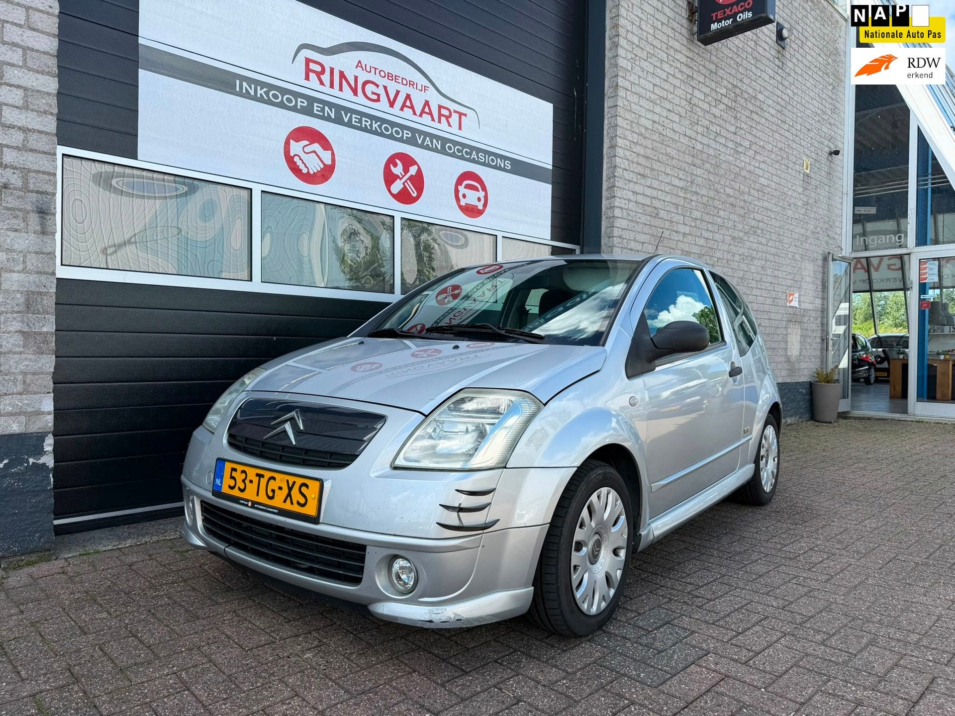 Citroen C2 1.4i VTR Nette Auto, Voorwielaandrijving, 450 kg, 4 cilinders, 965 kg
