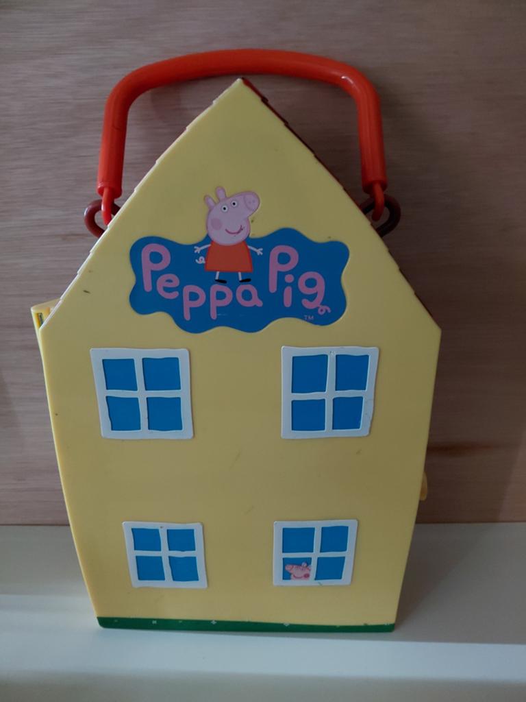 Peppa Pig Speelhuis met Familie en Accessoires, Ophalen of Verzenden, Jongen of Meisje