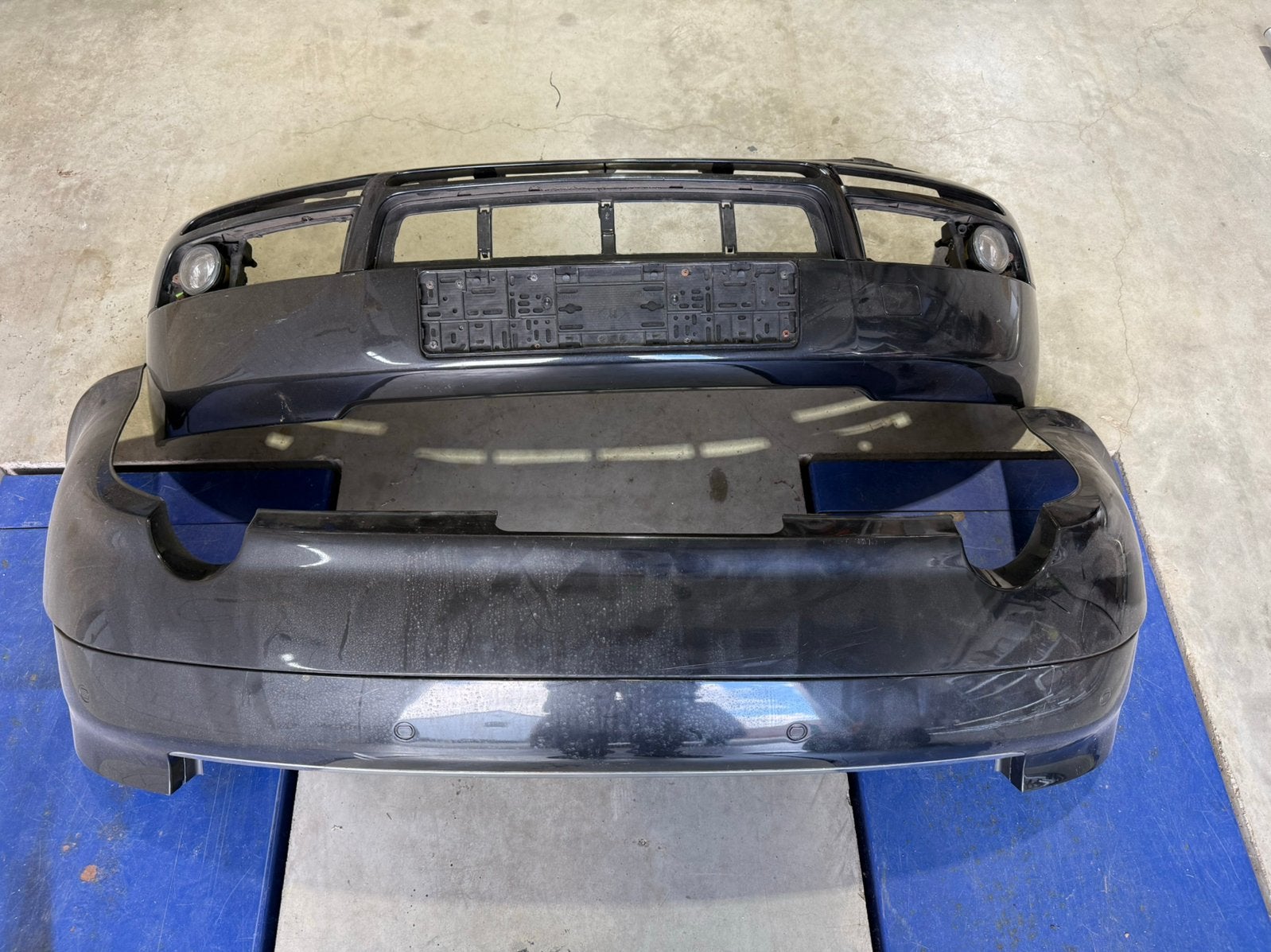 Audi A4 Avant b6 Bumpers voor + achter, Ophalen, Gebruikt, Audi, Bumper