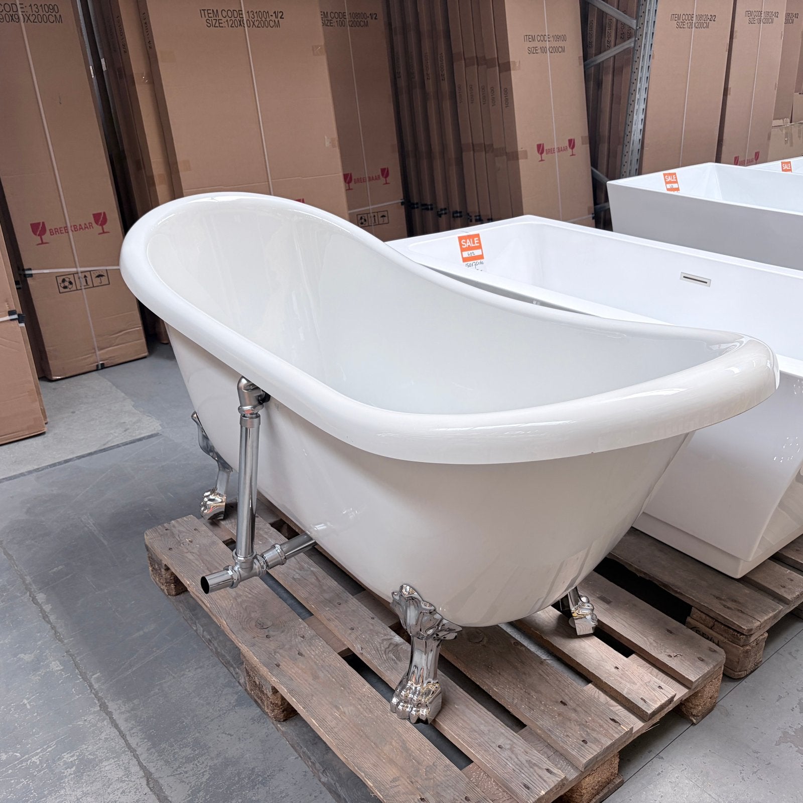 Laatste Kans Vrijstaand Ligbad – 170cm Bad nr403, Ophalen, Nieuw
