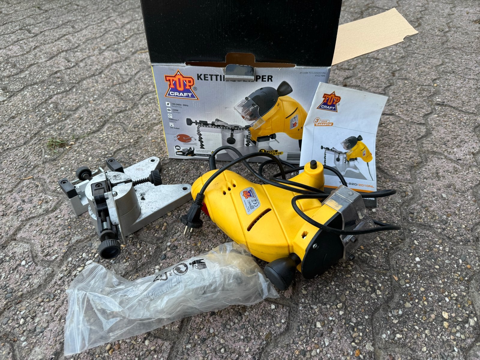 Kettingslijper - TIP Craft TCS-220/201NL, Ophalen, Zo goed als nieuw, Minder dan 700 watt, Overige typen