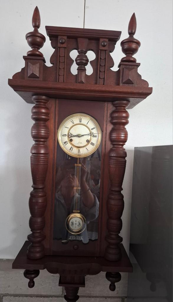Wandklok, Ophalen