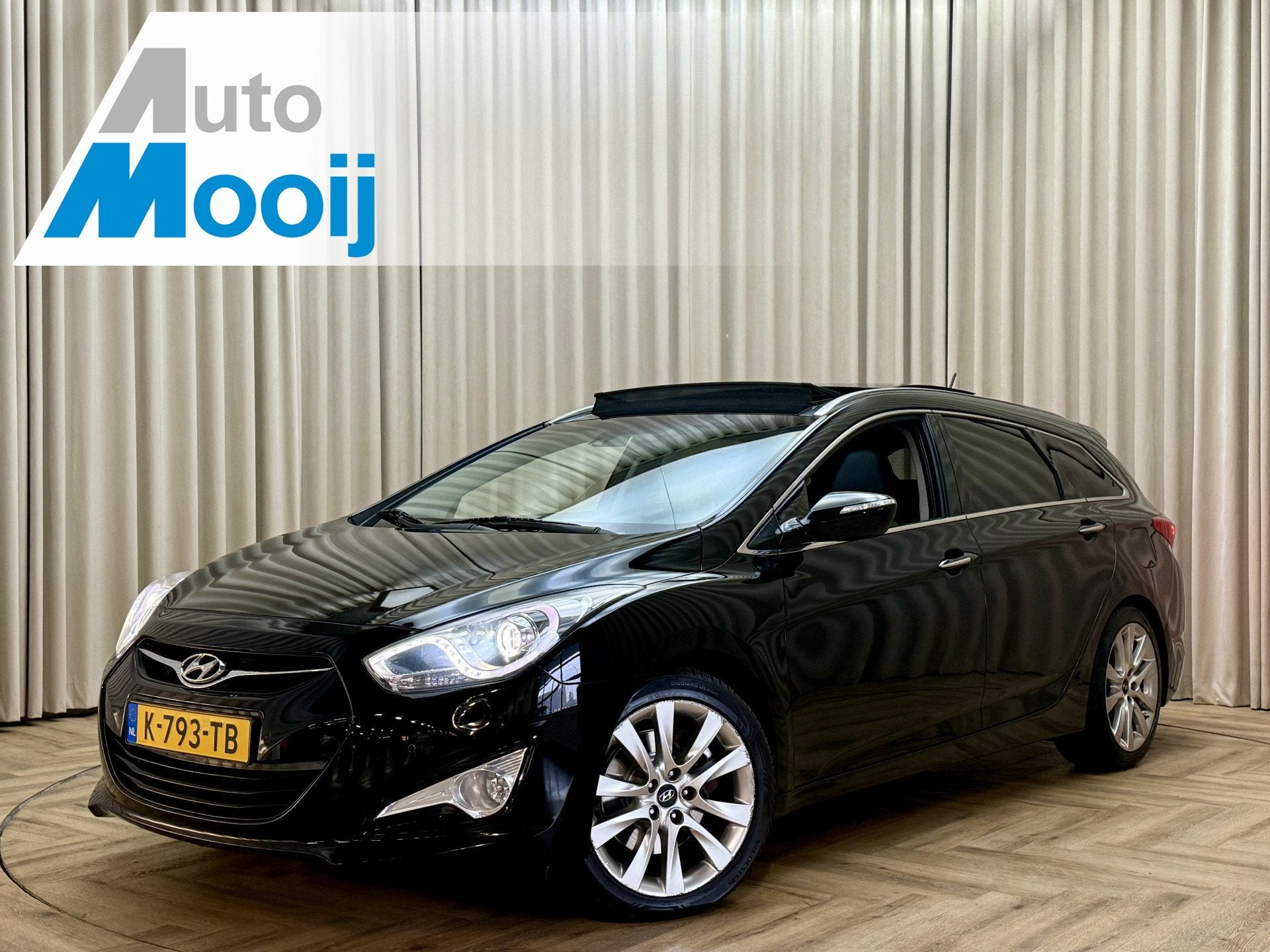 Hyundai i40 Wagon 2.0 GDI i-Catcher *Panoramadak* Leder / Ca, Auto's, Voorwielaandrijving, Euro 5, Gebruikt, 4 cilinders