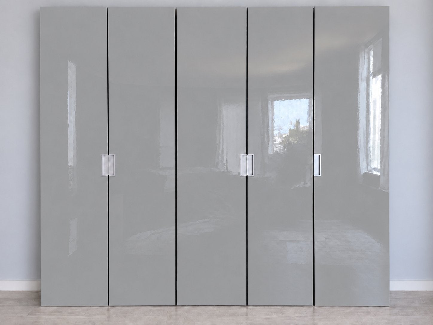 5 IKEA PAX FARDAL deuren 50x229 hoogglans lichtgrijs, Ophalen, Gebruikt, 200 cm of meer, 50 tot 100 cm
