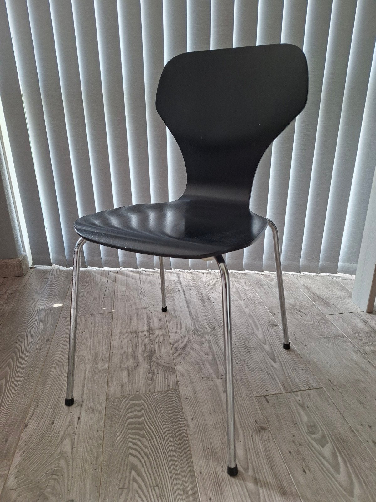 Vlinderstoelen Phoenix Deens Design - Set van 4 -, Huis en Inrichting, Stoelen, Ophalen, Gebruikt, Modern Deens design, Zwart