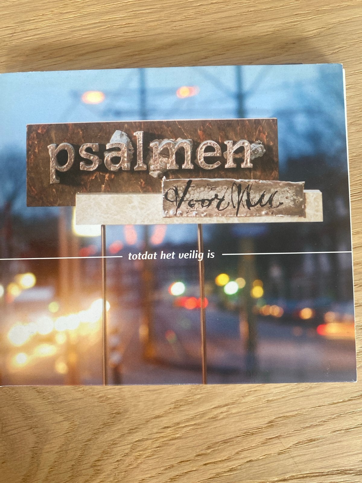 Psalmen Voor Nu - Totdat het veilig is (CD), Geestelijke liederen, Ophalen of Verzenden, Zo goed als nieuw, Inclusief boekje
