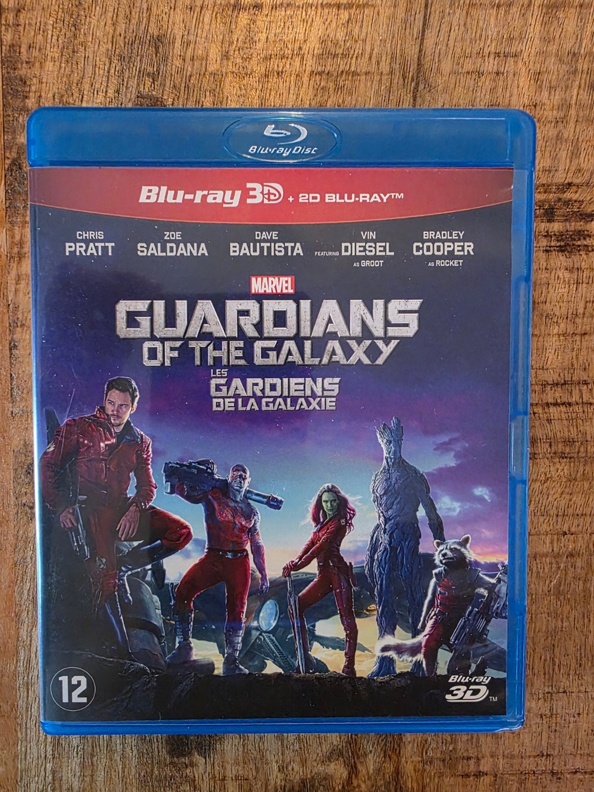 Guardians Of The Galaxy 3D Blu-ray + 2D Blu-ray, Film, Science Fiction en Fantasy, Ophalen of Verzenden, Frans
