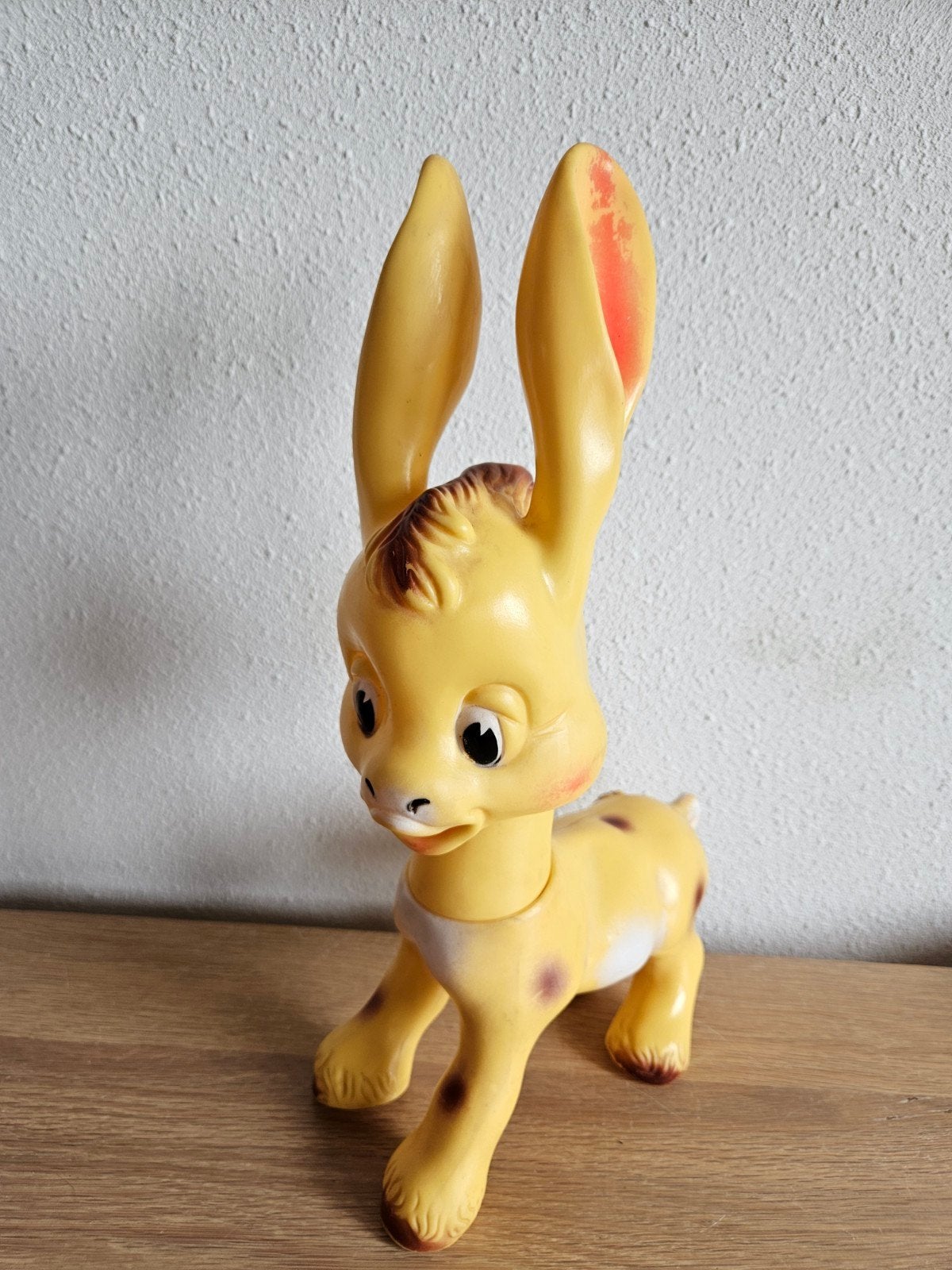 Vintage Ledraplastic Pinocchio ezel van Disney jaren 60, Ophalen of Verzenden, Jongen of Meisje