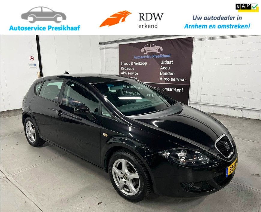 Seat Leon 1.6 Stylance CLIMATE CONTROL / NAP / LM VELGEN, Auto's, Dealer onderhouden, Gebruikt, 4 cilinders, Leon