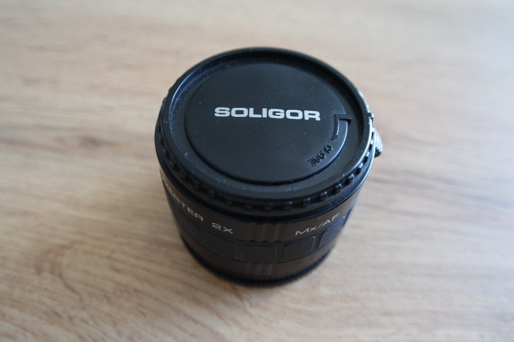 SOLIGOR tele-converter 2x C/D7 AF   Mx/AF, Audio, Tv en Foto, Fotografie | Lenzen en Objectieven, Overige merken, Verzenden, Zo goed als nieuw
