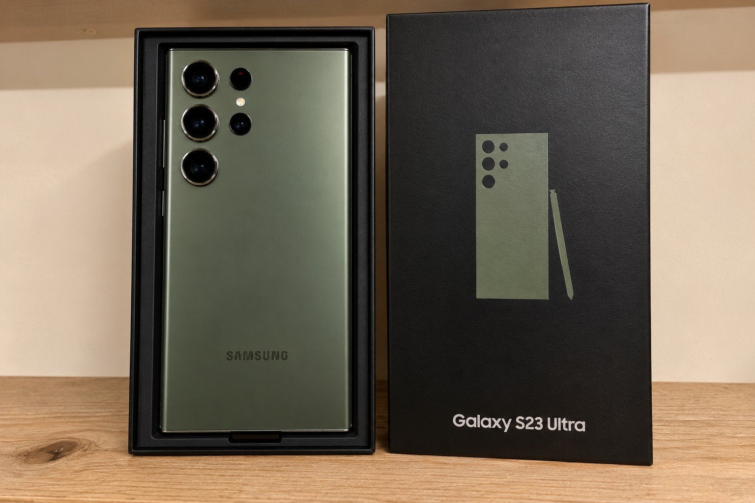 Foto 5 van Samsung Galaxy S23 Ultra – groen – 512GB
Vraagprijs: €425