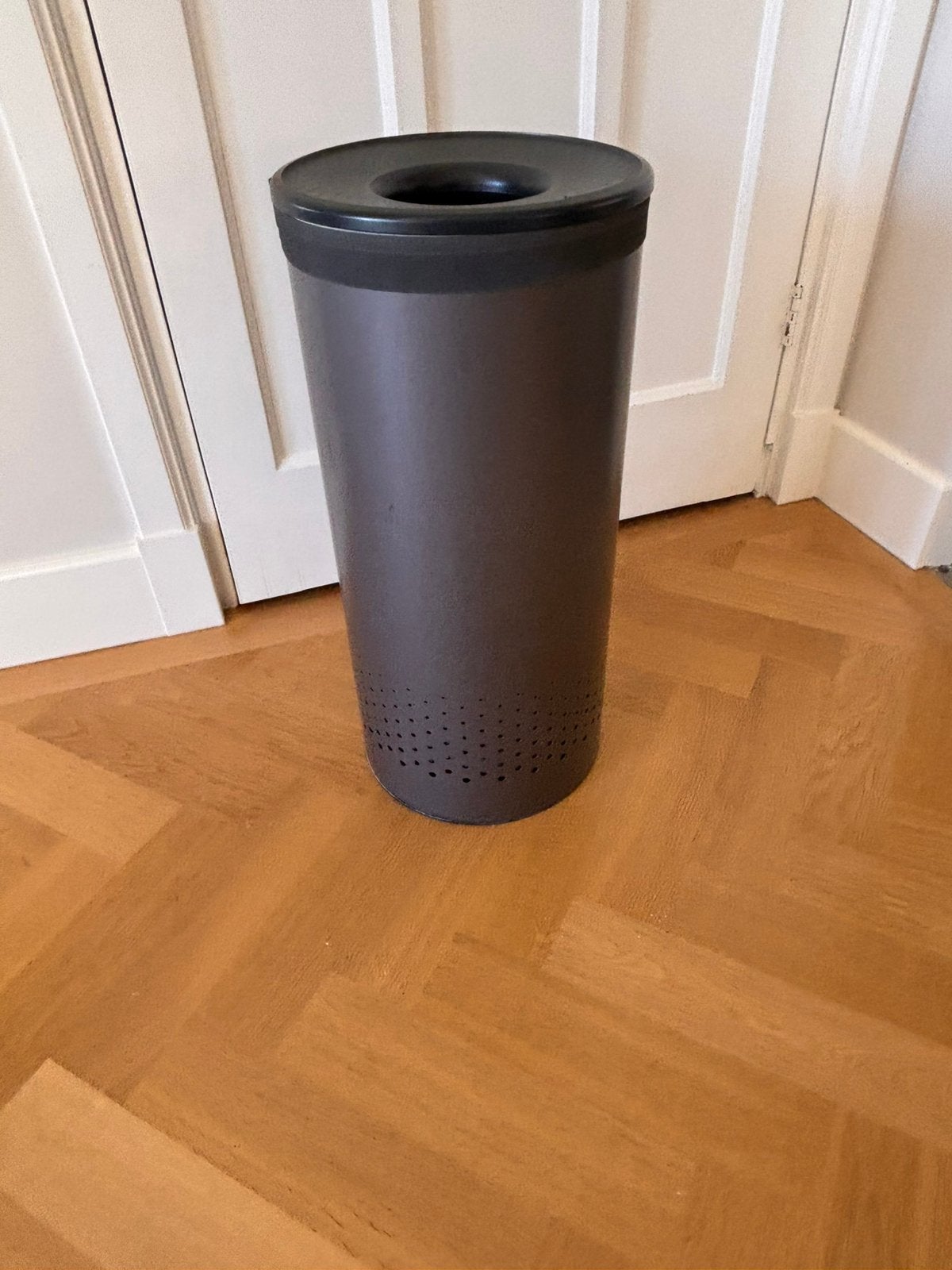 Brabantia wasmand antraciet grijs wasbox 35l, Ophalen, Zo goed als nieuw