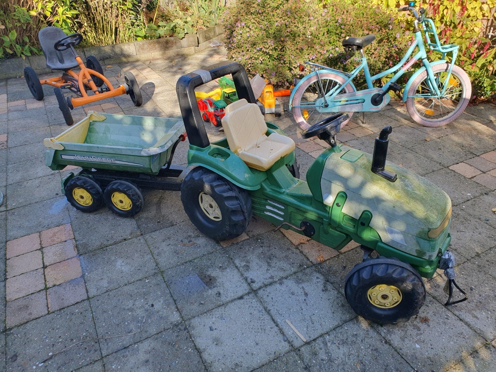 speelgoed tractor John Deere, Ophalen, Overige merken