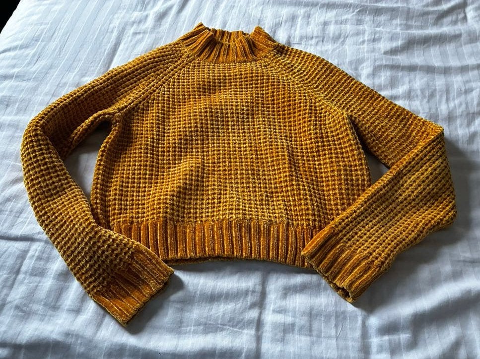 Gele Trui van Divided (H&M) - Maat S, Ophalen of Verzenden, Gedragen, Maat 36 (S), Geel