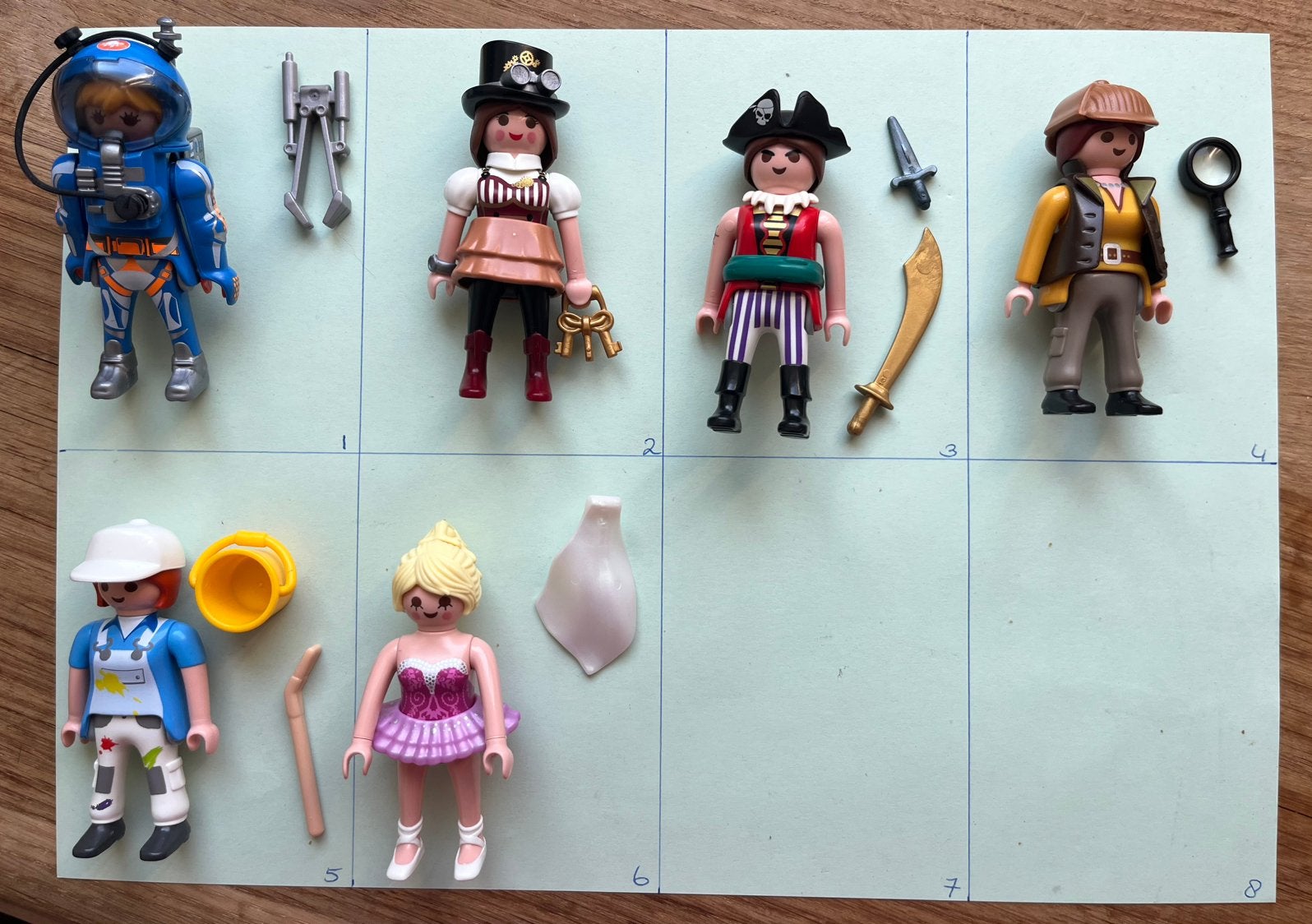 Playmobil 70160, Figures serie 16., Kinderen en Baby's, Speelgoed | Playmobil, Losse onderdelen, Ophalen of Verzenden, Zo goed als nieuw
