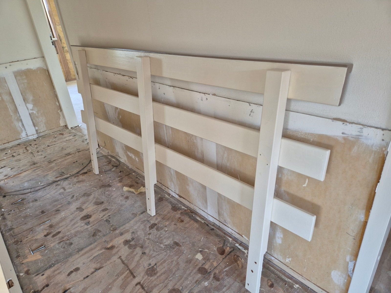 Houten balustrade trap - 2,10m lang, 1,10m hoog, Ophalen, 4 meter of meer