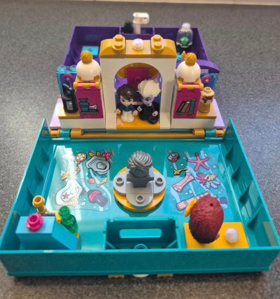 LEGO Disney verhalenboekavontuur Ariel, Lego, Ophalen of Verzenden, Zo goed als nieuw, Compleet