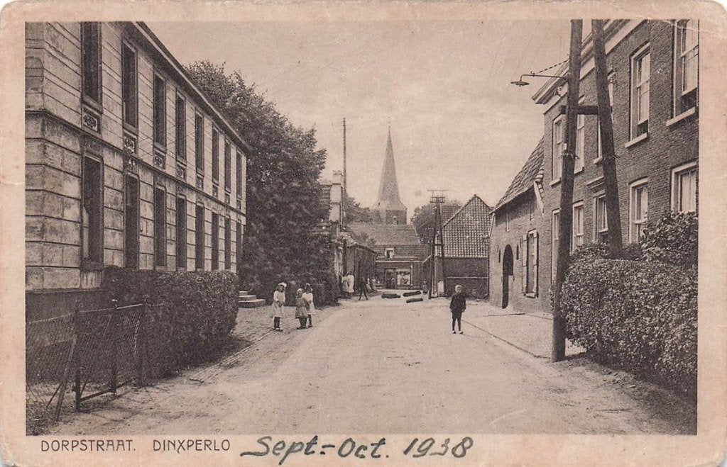 702-413-021 Dorpstraat Dinxperlo, Verzamelen, Verzenden, Voor 1920, Gelderland
