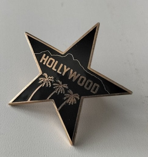 Hollywood ster pin, Verzamelen, Ophalen of Verzenden, Zo goed als nieuw, Merk, Speldje of Pin