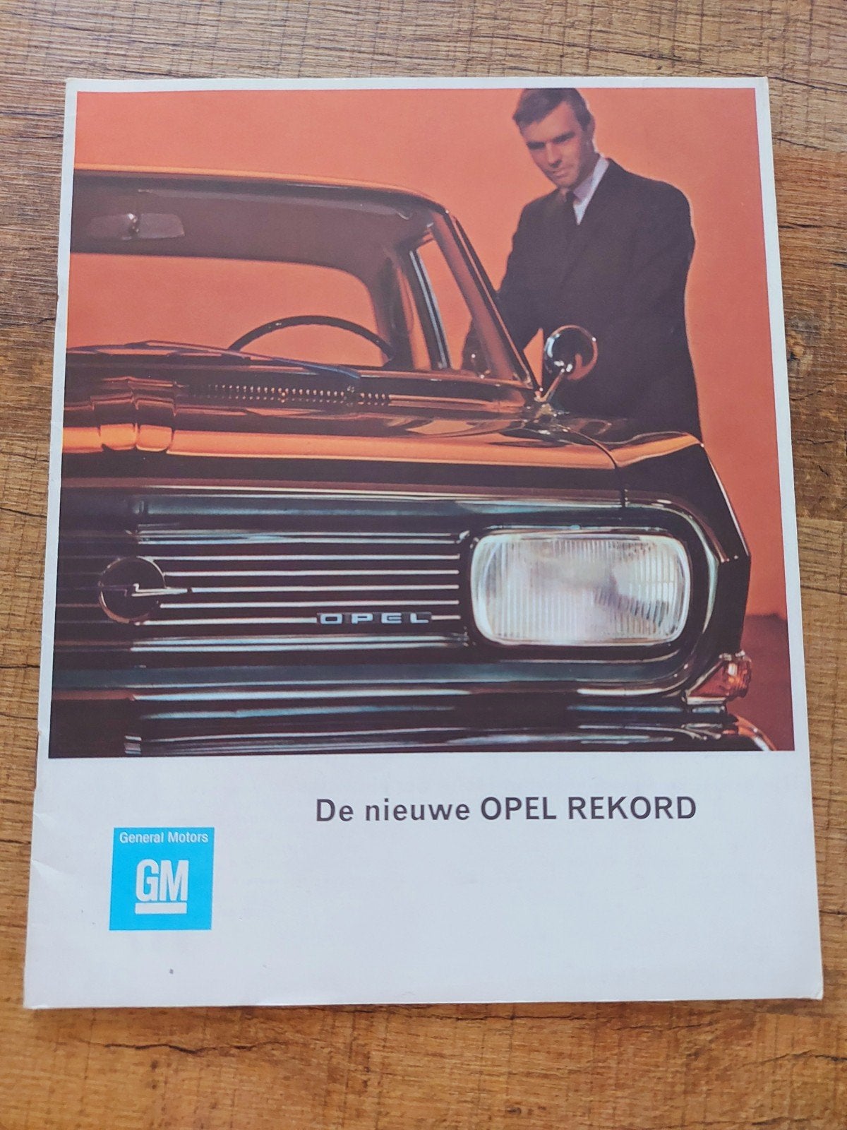 oude Opel Rekord folder NL, Boeken, Auto's | Folders en Tijdschriften, Ophalen of Verzenden, Zo goed als nieuw, Opel