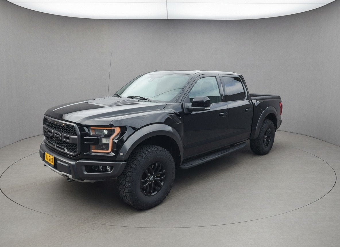Ford USA F150 3.5 V6 Ecoboost SuperCrew Raptor. Lage Bijtell, Auto's, Automaat, 4 stoelen, F-150, Zwart