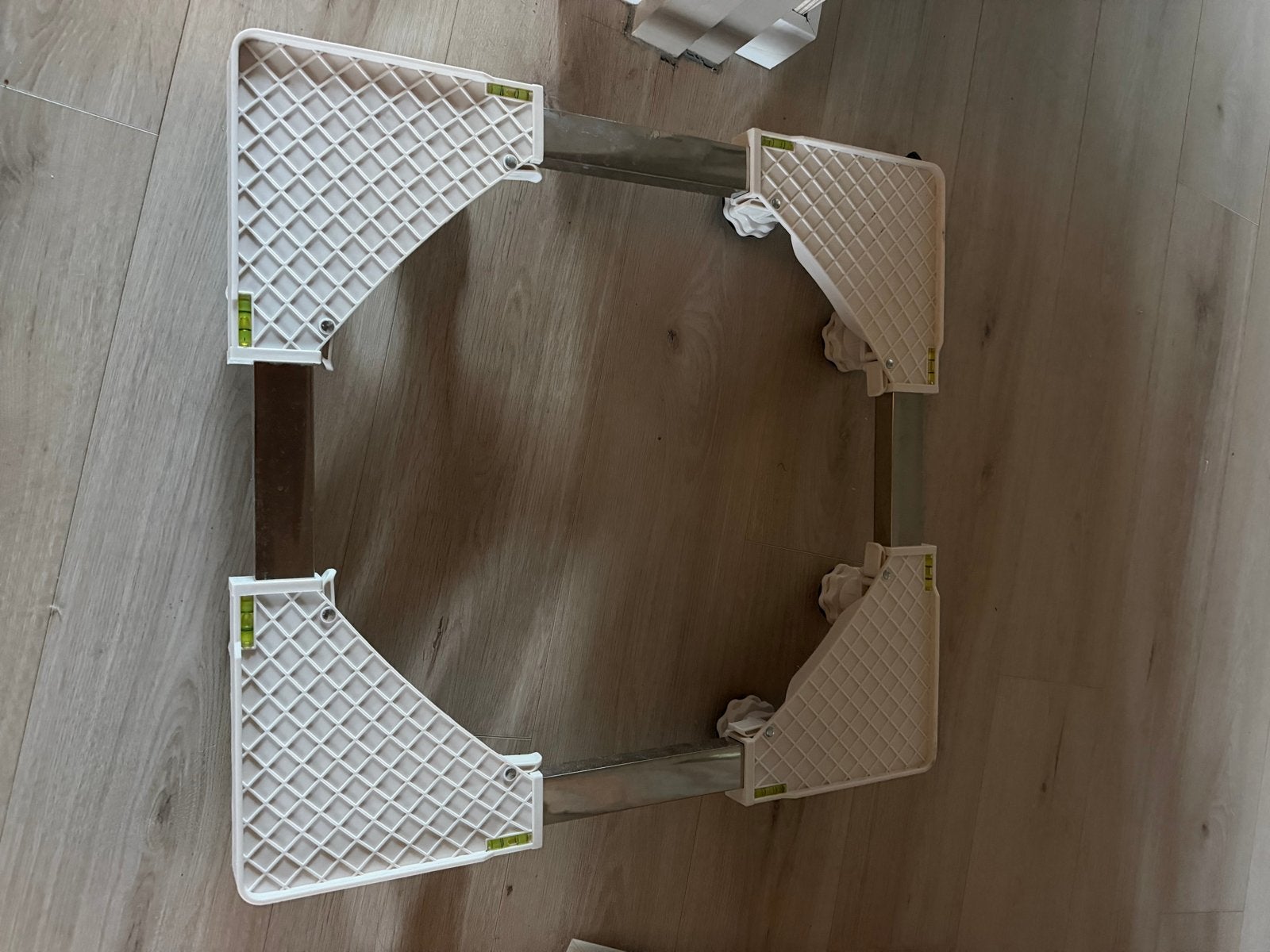 Universele Verstelbare Wasmachine Verhoger met Wieltjes, Ophalen, Nieuw