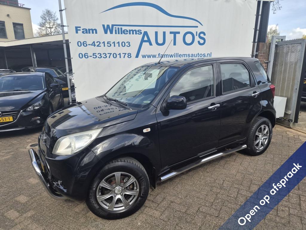 Daihatsu Terios 1.5-16v Explore Airco Automaat (bj 2006), 1350 kg, Gebruikt, Zwart, 400 kg