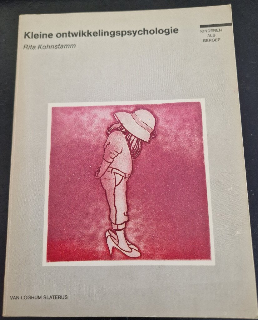 Kleine ontwikkelingspsychologie - Rita Kohnstamm, Boeken, Gelezen, Sociale psychologie, Ophalen of Verzenden, Rita Kohnstamm