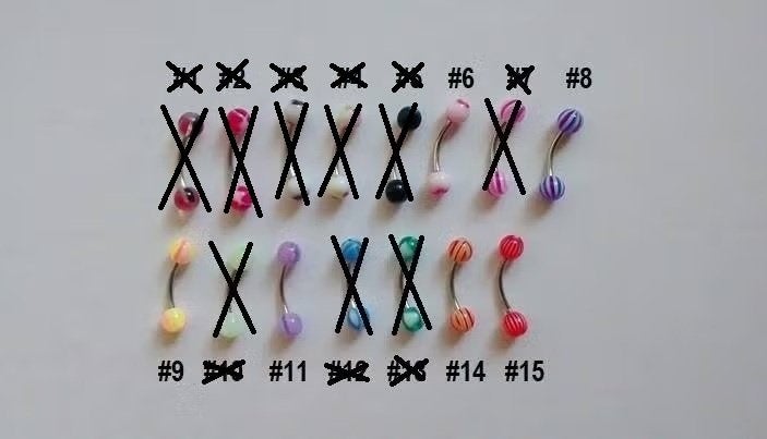 Piercing, gebogen barbell, Ophalen of Verzenden, Nieuw, Staal, Overige typen