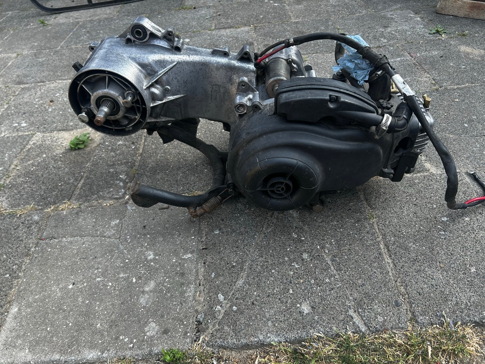 Piaggio Zip 4-takt blok carburateur versie, Ophalen, Gebruikt, Blok, Piaggio