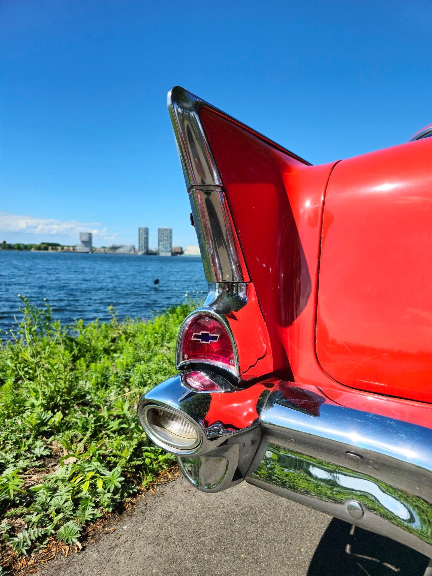 Chevrolet USA Bel Air 4 deurs hardtop continental pakket, foto 4