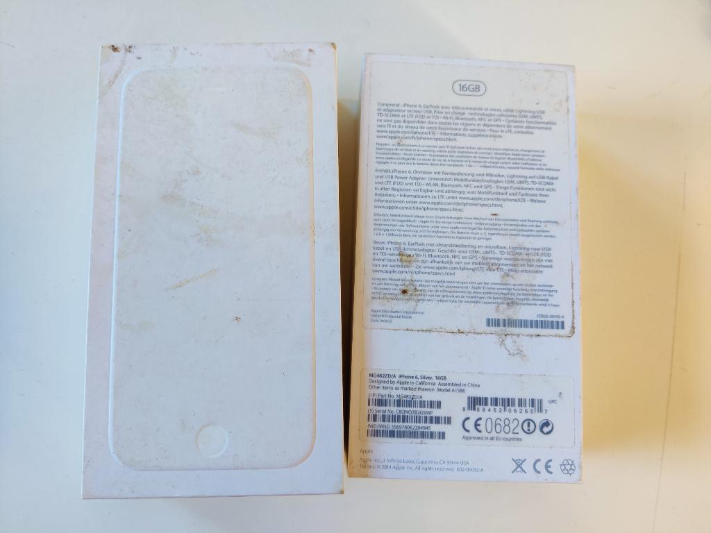 LEGE doos van een Iphone 6 / 16GB Silver 15-5, Telecommunicatie, Mobiele telefoons | Hoesjes en Frontjes | Apple iPhone, Ophalen