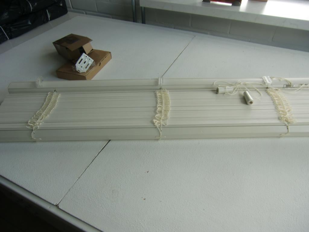 houten jaloezieen wit, Ophalen, Wit, Nieuw, 50 tot 100 cm