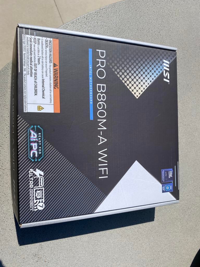 MSI PRO B860M-A WIFI Moederbord - Nieuw in doos, Verzenden, Nieuw, Intel, DDR5