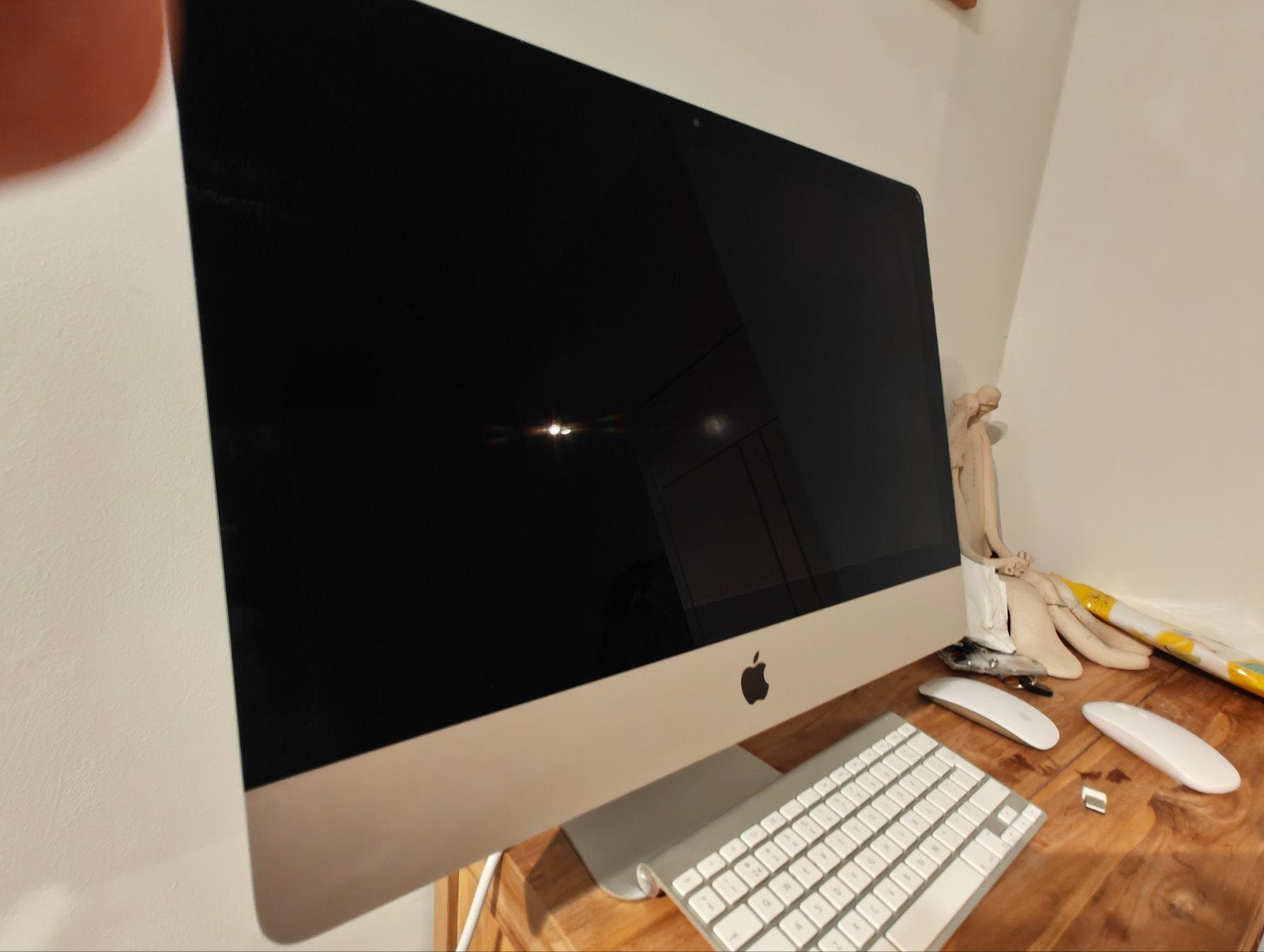 Apple iMac 21.5 inch late 2013 met Windows 11 Pro en MacOS, Computers en Software, Apple Desktops, Ophalen, Gebruikt, 2 tot 3 Ghz