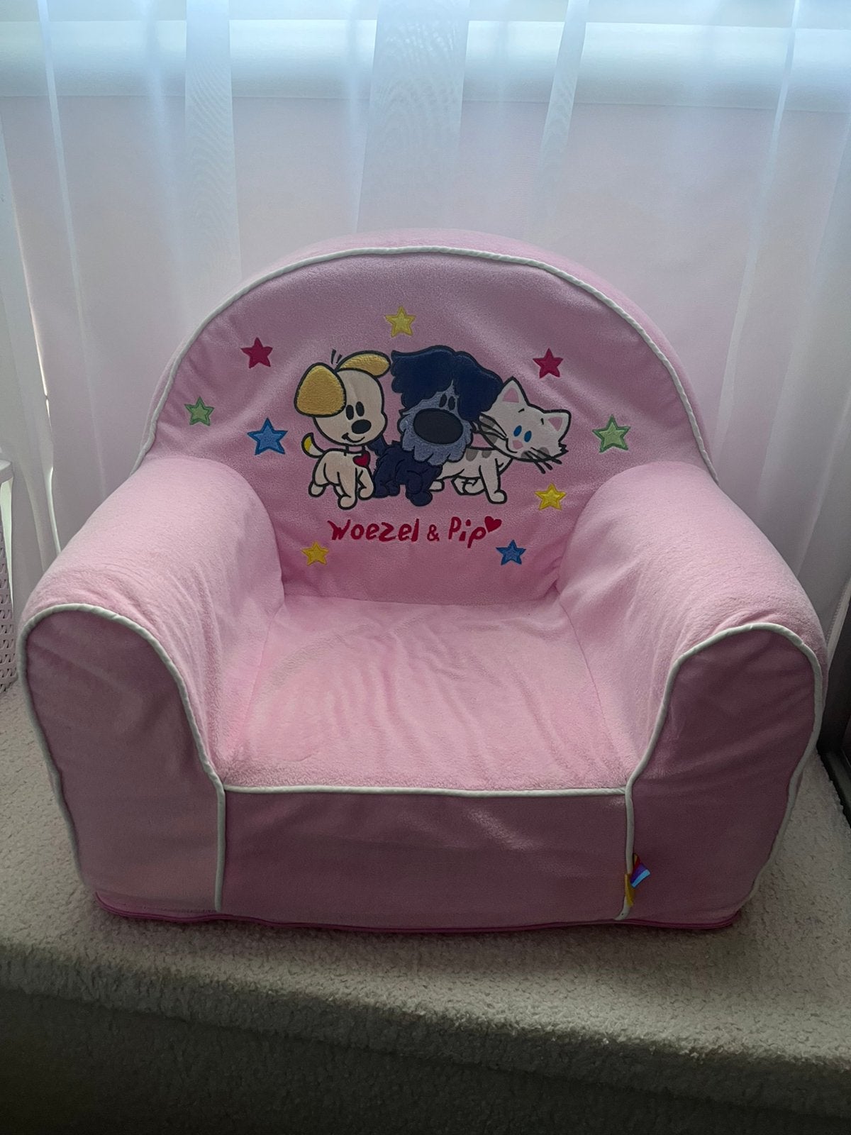 Woezel en pip kinder sofa, Kinderen en Baby's, Ophalen of Verzenden, Zo goed als nieuw, Stoel(en)
