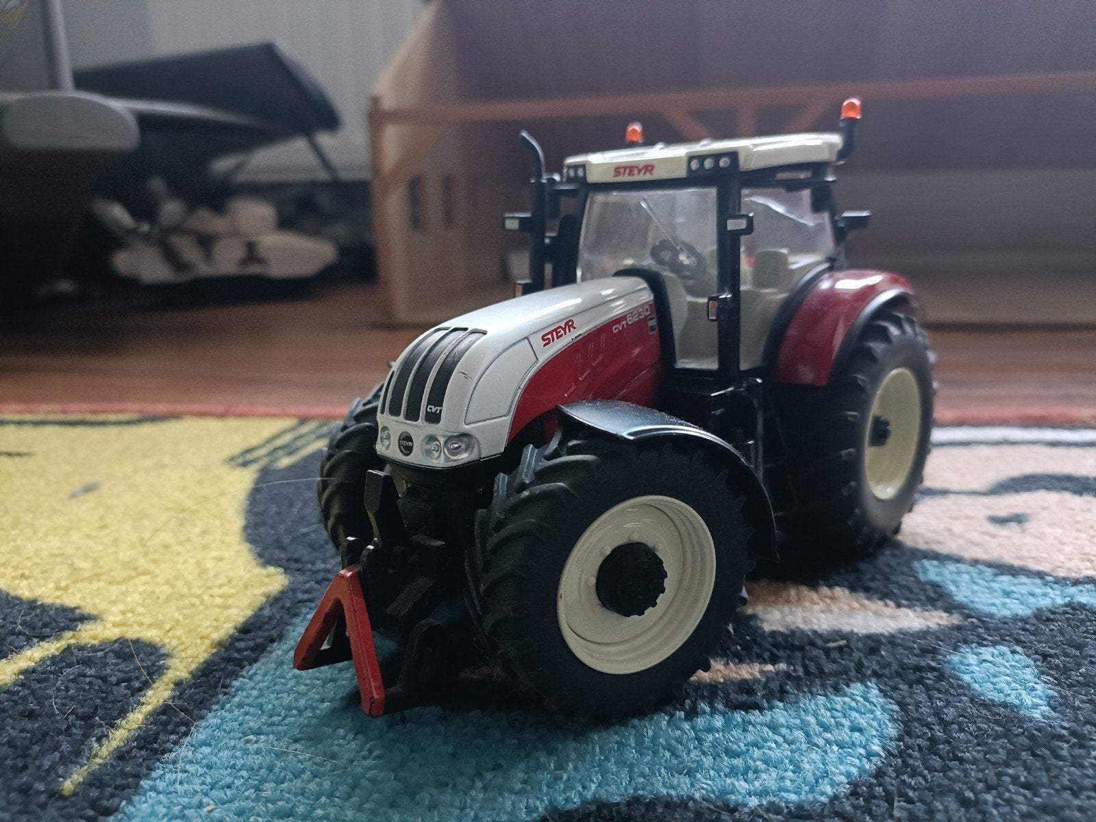 Siku steyr cvt6230 miniatuur figuur schaal 1:32, Hobby en Vrije tijd, Ophalen, Zo goed als nieuw, Tractor of Landbouw, SIKU