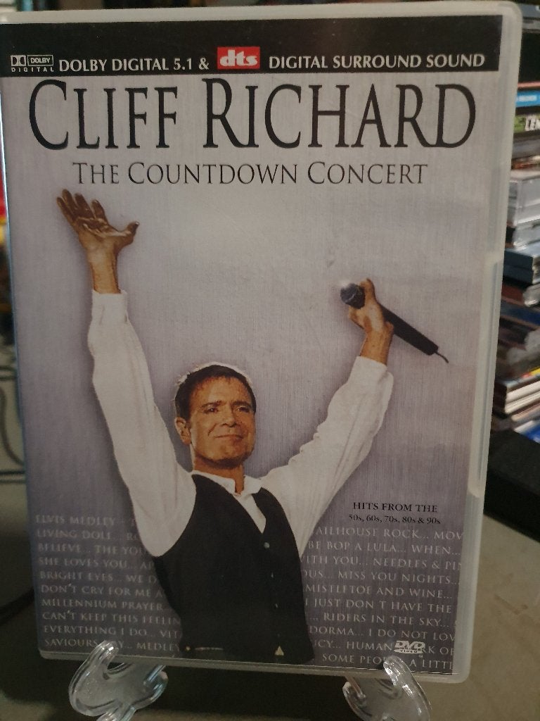 Cliff Richard - Countdown Concert DVD, Alle leeftijden, Ophalen, Zo goed als nieuw