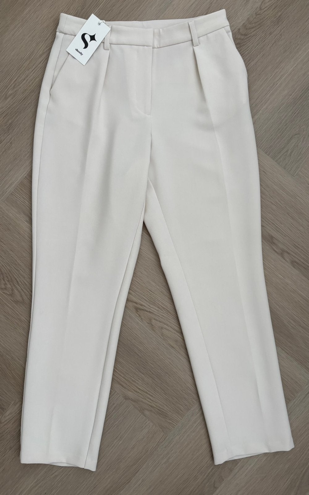 Shoeby pantalon ecru broek Shoeby mt S - NIEUW, Overige kleuren, Nieuw, Ophalen of Verzenden, Maat 36 (S)