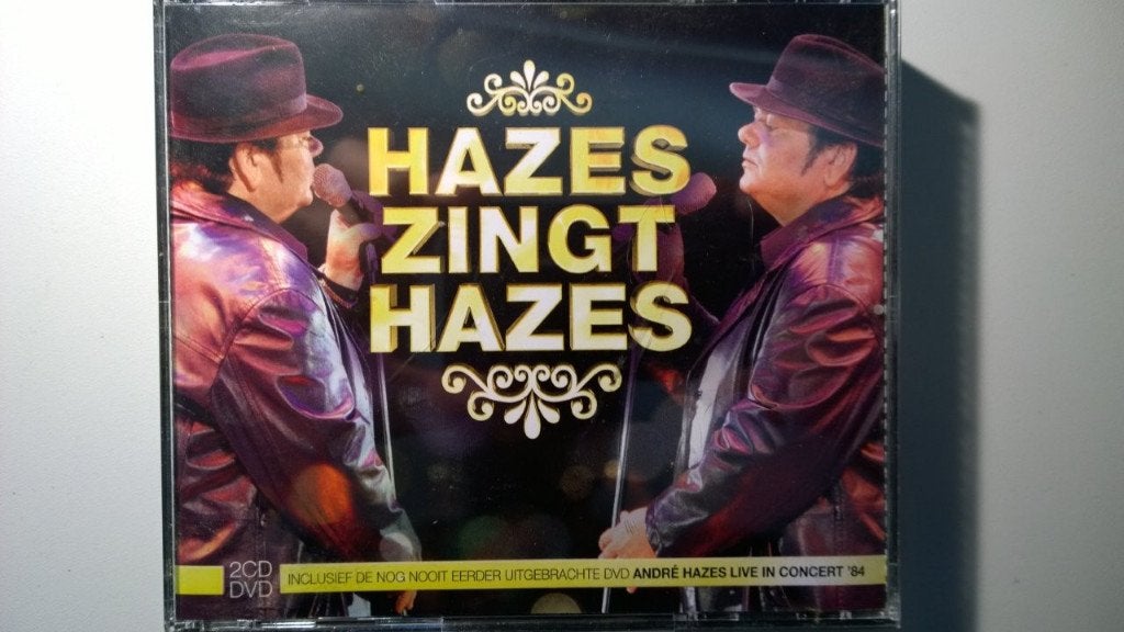 André Hazes - Hazes Zingt Hazes, Ophalen of Verzenden, Zo goed als nieuw, Levenslied of Smartlap, Album
