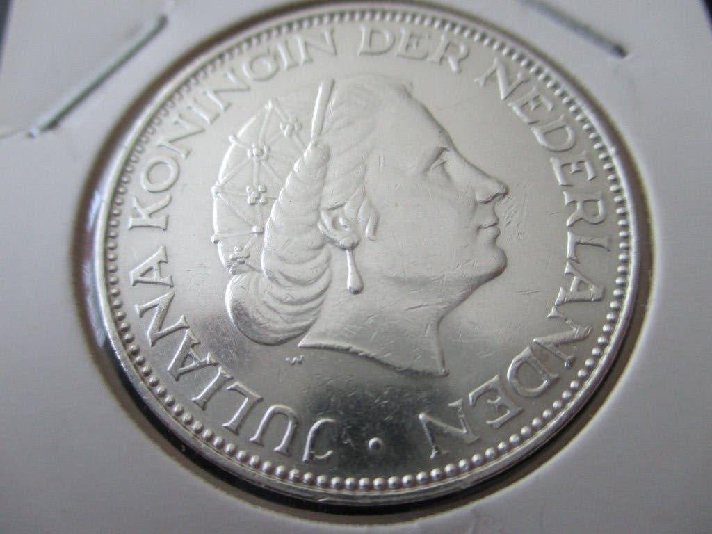 Rijksdaalder 1961, Koningin Juliana, Zilver, Ophalen of Verzenden, Losse munt